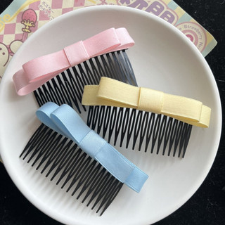 Lược Cài Tóc Đính Nơ Kiểu Công Chúa Dễ Thương