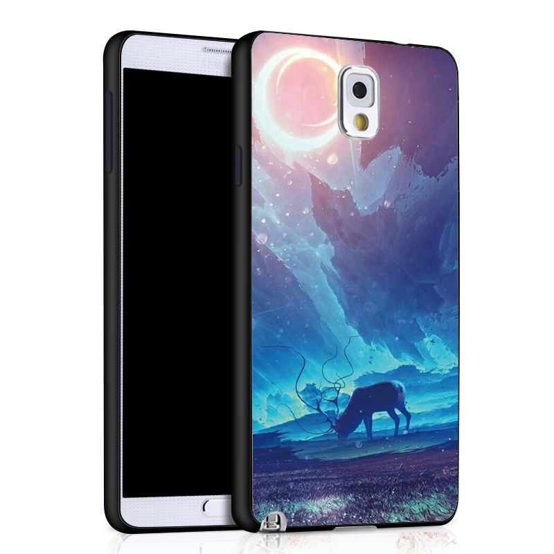 Ốp lưng điện thoại Silica Gel mềm dành cho Samsung Galaxy Note 3/N9006/N9005