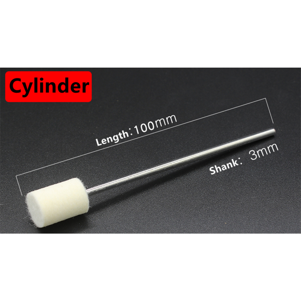 Set 10 Mũi Khoan Len Dài 100mm Dài 3-12mm Chuyên Dụng Đánh Bóng