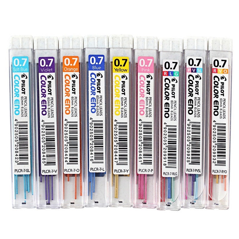 Ruột Bút Chì Bấm Thay Thế Ngòi 0.7 PLCR-7 SUR Màu Sắc inste Pilot
