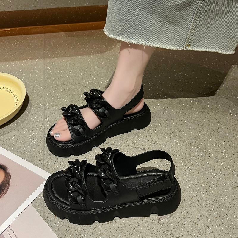 JUSLIN dép dép nữ dép bánh mì nữ dép bánh mì nữ 2023 NEW 052504