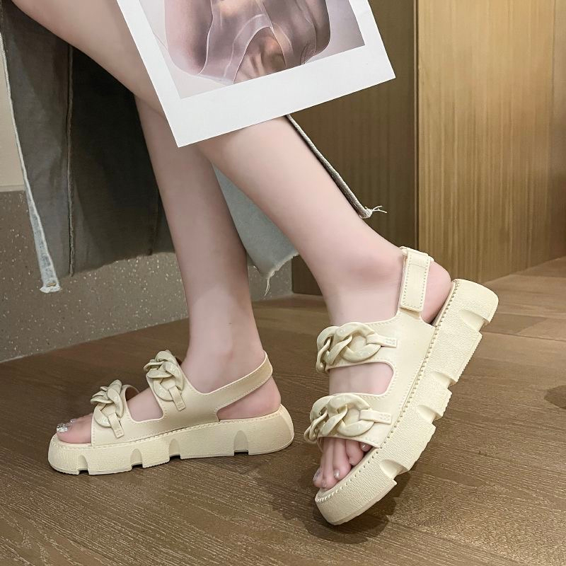 JUSLIN dép dép nữ dép bánh mì nữ dép bánh mì nữ 2023 NEW 052504