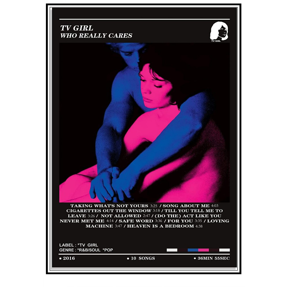 Áp Phích Dán Tường Trang Trí Phòng Khách / Quán bar Bằng Chất Liệu Giấy Đồng Trắng