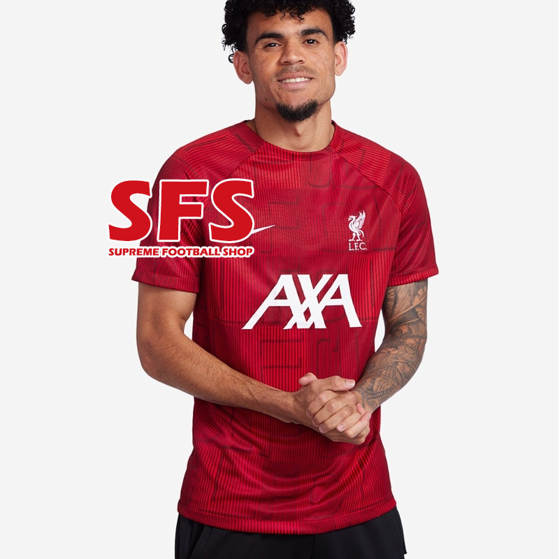 Áo Thun Bóng Đá 2023-24 Liverpool LFC Phiên Bản Người Hâm Mộ Size S-2XL