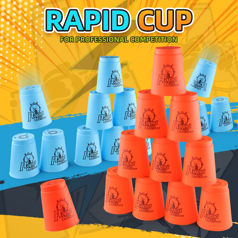 Bộ 12 cốc xếp chồng nhanh coolplay hỗ trợ luyện tập thi đấu tốc độ
