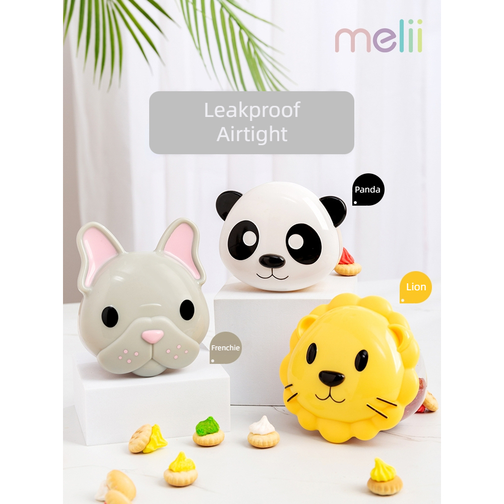 Melii Snack Hộp Bảo Quản Thực Phẩm Hộp Bảo Quản Đồ Ăn Nhẹ Cho Bé Du Lịch Bánh Quy Kẹo Trái Cây Cấp Thực Phẩm Kín Hộp Giữ Tươi