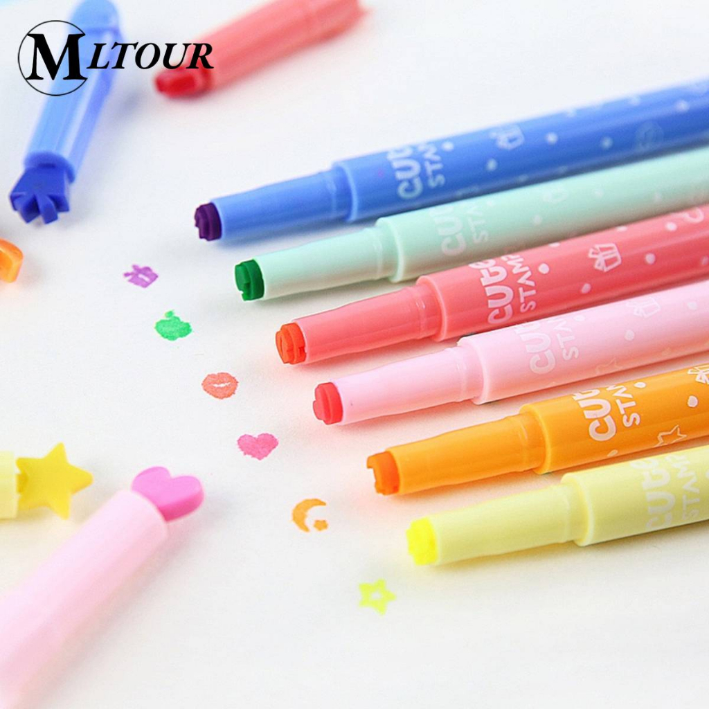 Bút đánh dấu cute trang trí sổ nhiều mẫu dễ thương