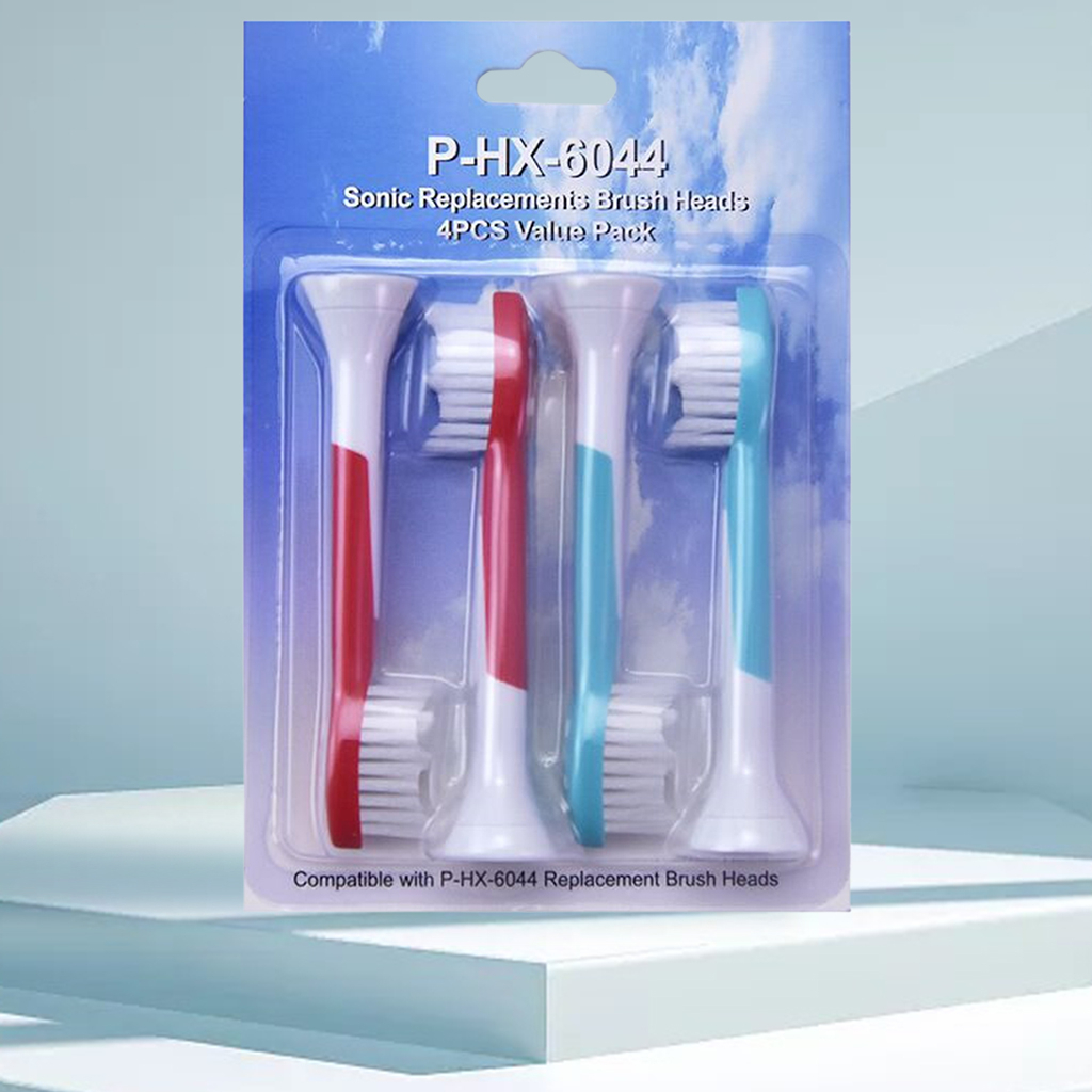Bộ 4 đầu bàn chải đáng răng Esquirla thay thế cho Phillips