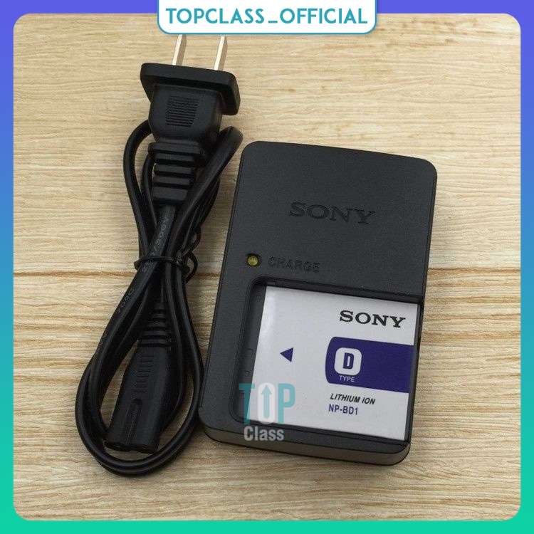 Bộ Sạc Máy Ảnh Sony DSC-T2 T70 T75 T77 T200 T300 NP-BD1