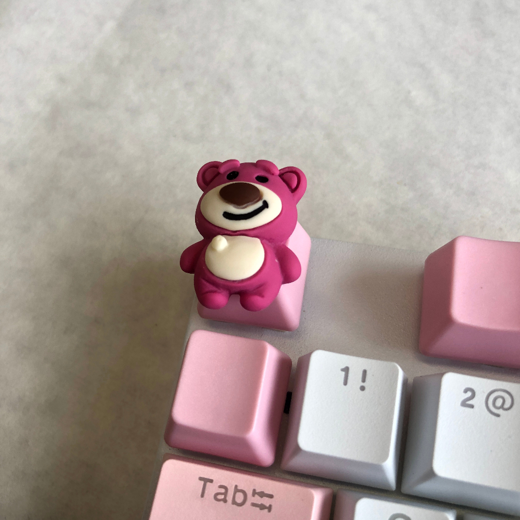 Nút Bàn Phím Cơ Trục Chéo Thay Thế In Hoạt Hình Gấu Dâu Tây Esc