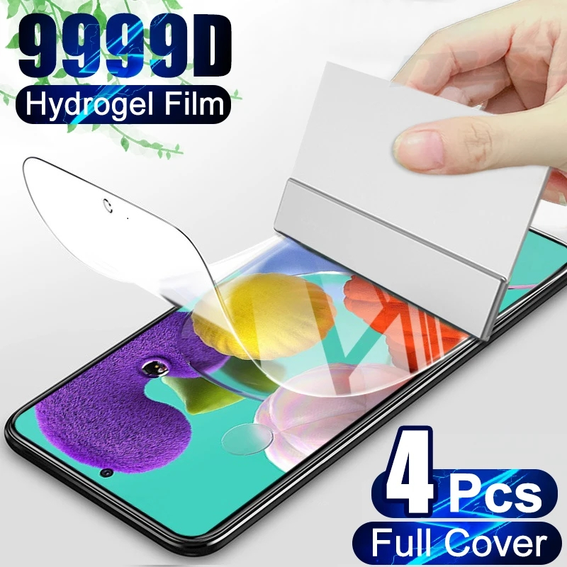 Set 4 Phim Hydrogel Dán Bảo Vệ Màn Hình Điện Thoại One Plus Oneplus 1 + Nord 2 2T 10 100 N200 N300 CE Kính