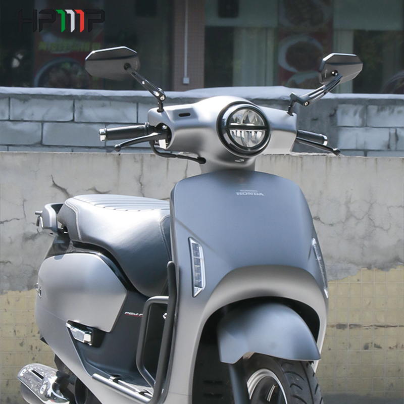 Cặp Gương Chiếu Hậu Kèm Ốc Vít 8mm / 10mm Chuyên Dụng Cho Xe Mô Tô Honda Yamaha