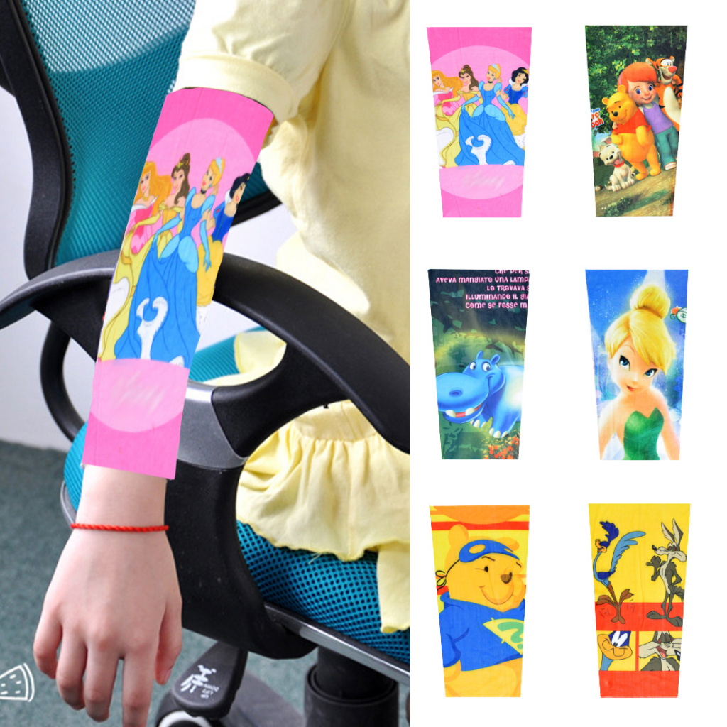 Set 2 Găng Tay Hình Xăm Chống Nắng Cho Bé