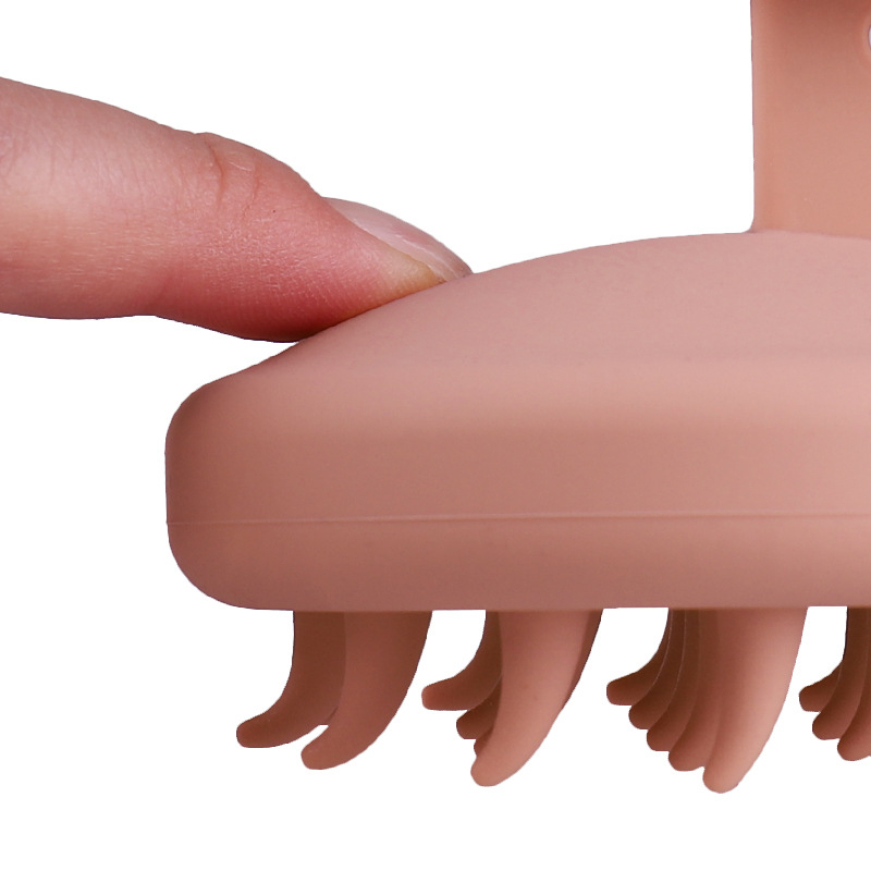 Bàn Chải Silicone Massage Da Đầu Giảm Căng Thẳng