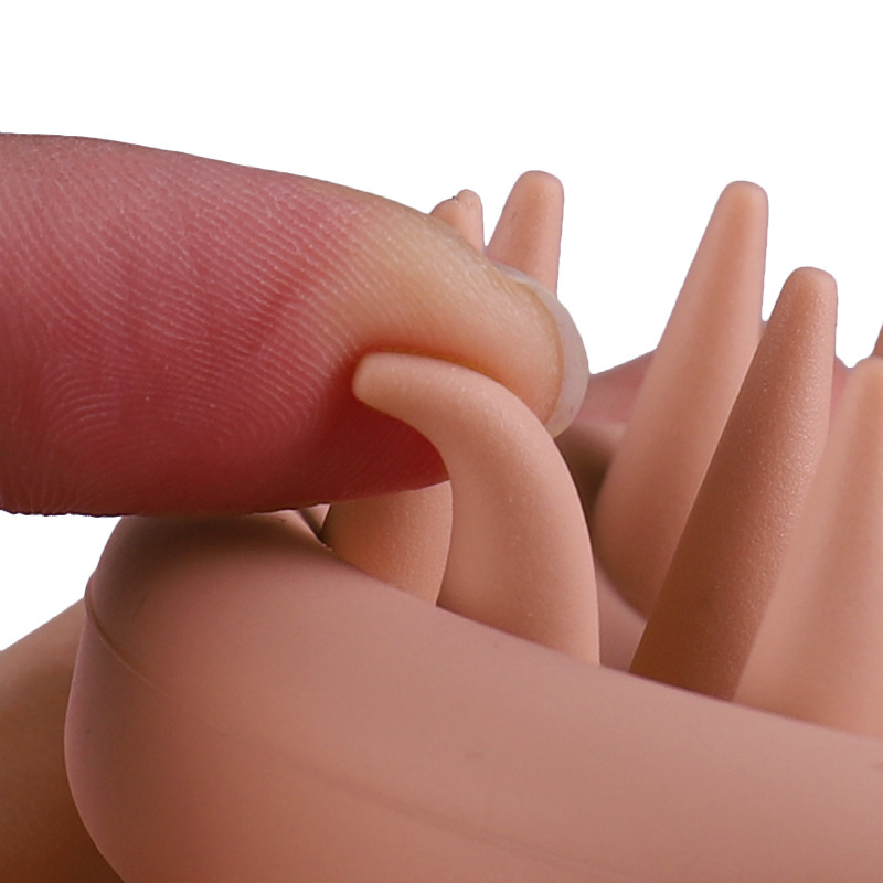 Bàn Chải Silicone Massage Da Đầu Giảm Căng Thẳng