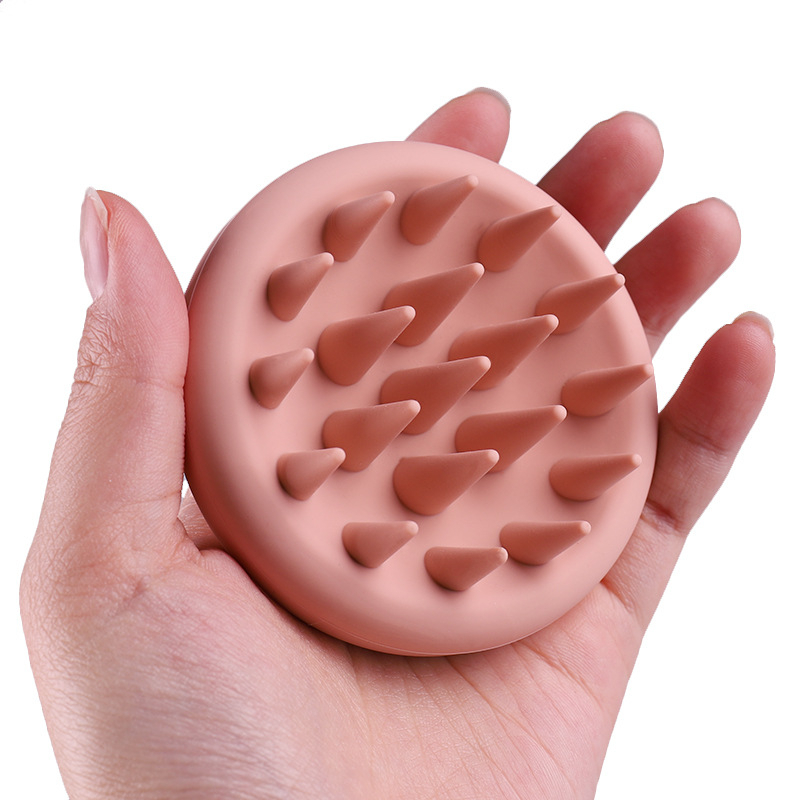 Bàn Chải Silicone Massage Da Đầu Giảm Căng Thẳng