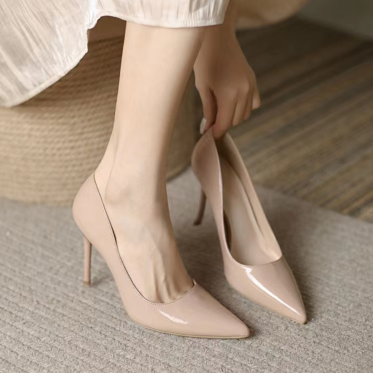 Giày Cao Gót Mũi Nhọn Size 34-39 Thời Trang Thanh Lịch Cho Nữ