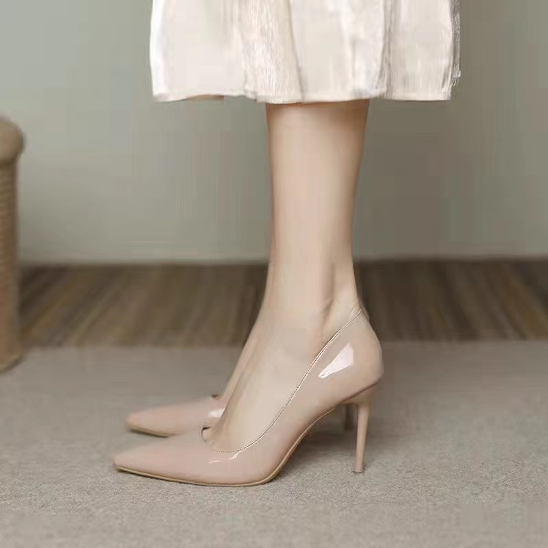 Giày Cao Gót Mũi Nhọn Size 34-39 Thời Trang Thanh Lịch Cho Nữ