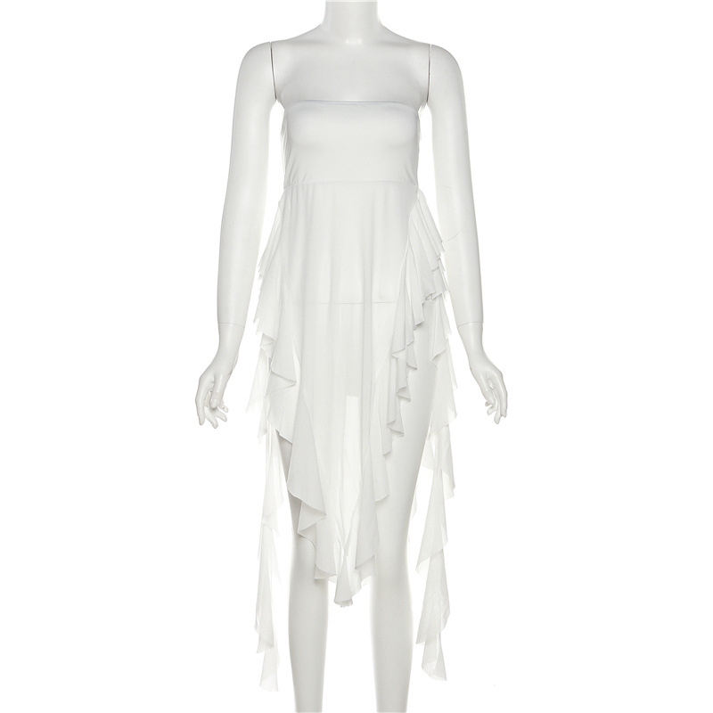 Klalien Áo Hai Dây Mỏng Vừa Vặn Màu Trơn Phối Tua Rua Phong Cách Âu Mỹ Thời Trang Mùa Hè 2023 Dành Cho Bạn Nữ