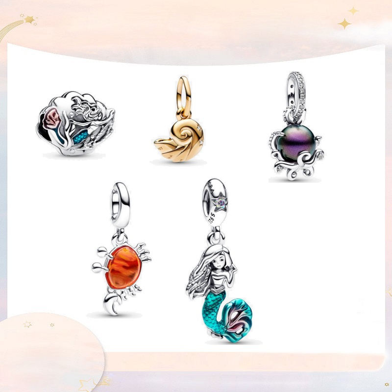Ốp Điện Thoại Hình Cua Đỏ Ma Thuật Disney The Little Mermaid Series Ariel Ursula