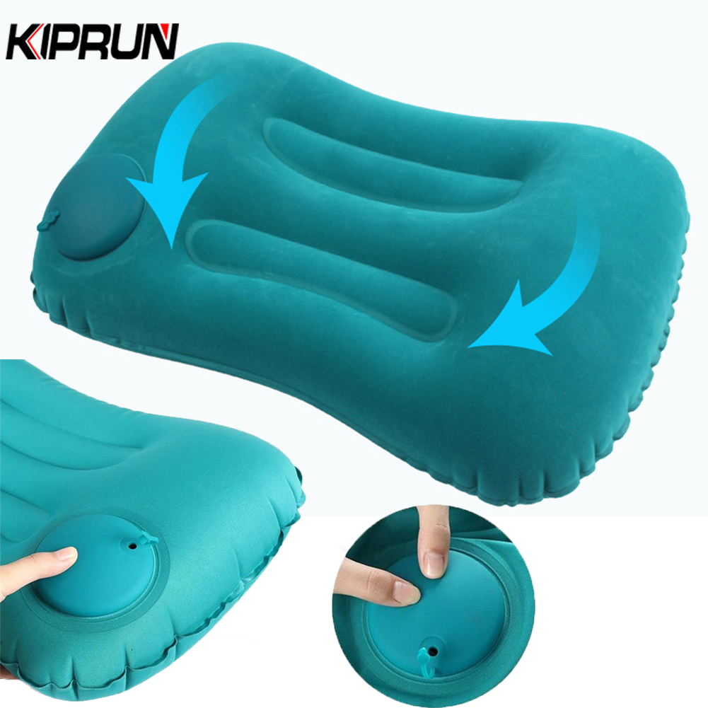 Gối Bơm Hơi Kê Cổ Bằng PVC Tiện Dụng Khi Đi Du Lịch