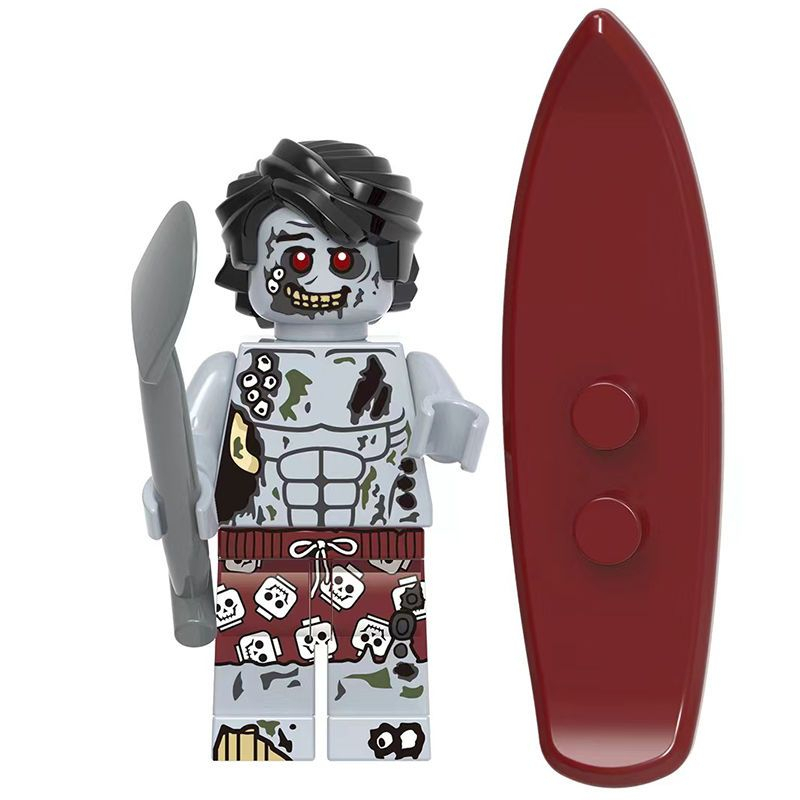 Mô Hình Đồ Chơi Khối Mini Hình Zombie ZY323 PG1073 D2012