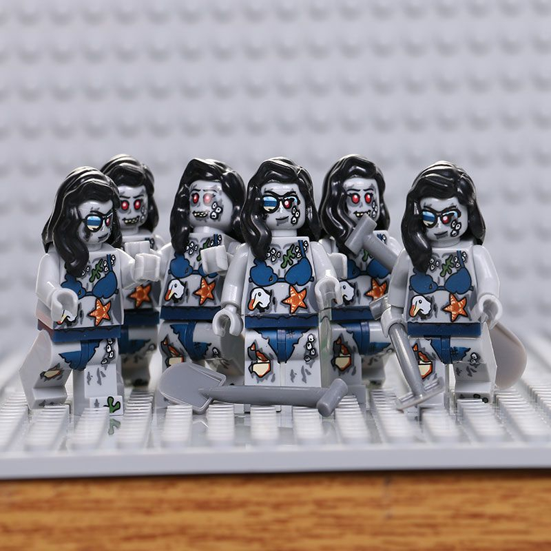 Mô Hình Đồ Chơi Khối Mini Hình Zombie ZY323 PG1073 D2012