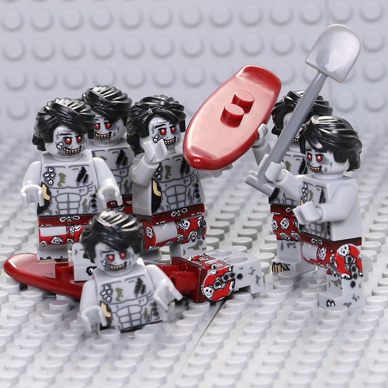 Mô Hình Đồ Chơi Khối Mini Hình Zombie ZY323 PG1073 D2012