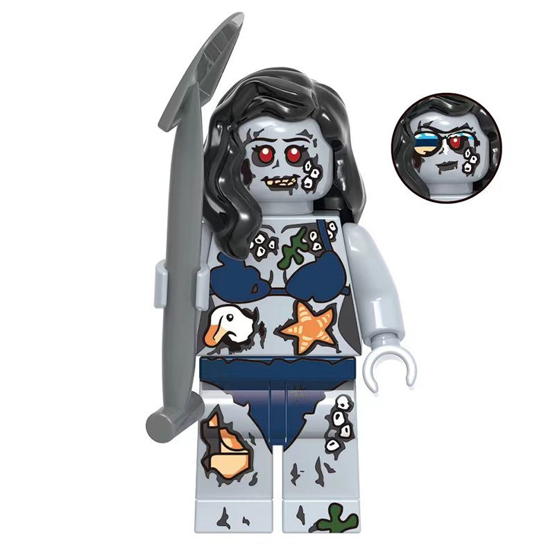 Mô Hình Đồ Chơi Khối Mini Hình Zombie ZY323 PG1073 D2012