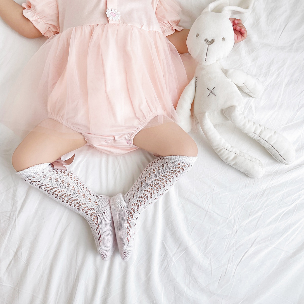 Sanlutoz Bộ Quần Yếm Cotton Dễ Thương Cho Bé Gái Sơ Sinh