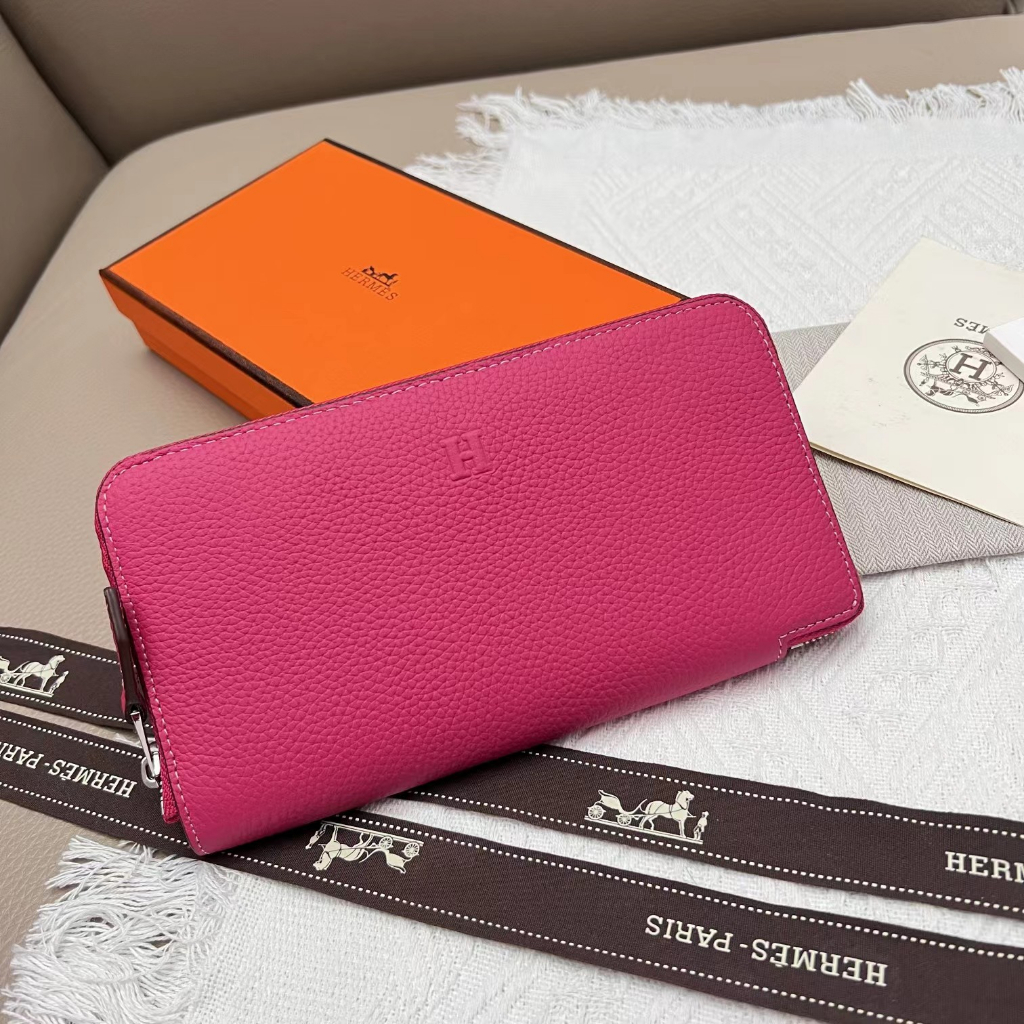Chuẩn bị giao hàng, Ví gốc Hermes Constance. Bao Da Điện Thoại Dạng Ví Có Khóa Kéo Thời Trang Cho Iphone Ốp