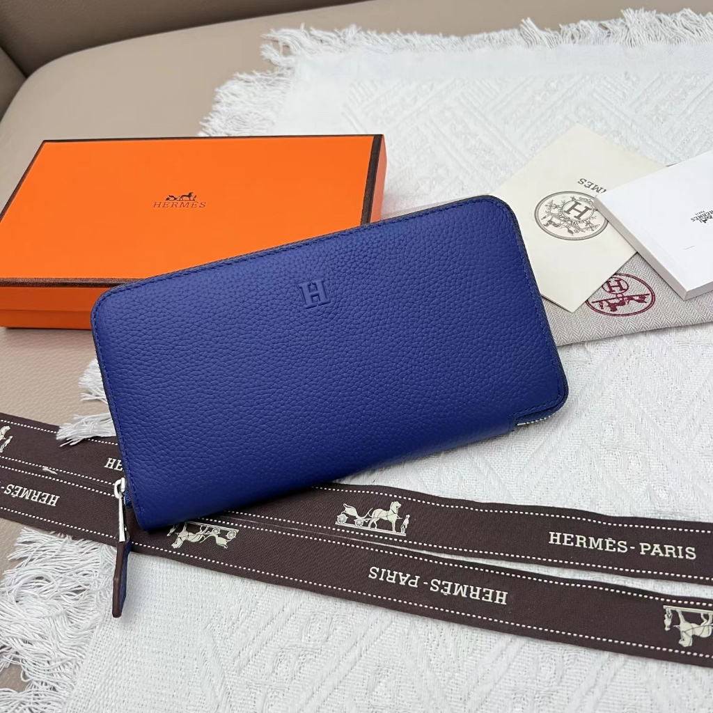 Chuẩn bị giao hàng, Ví gốc Hermes Constance. Bao Da Điện Thoại Dạng Ví Có Khóa Kéo Thời Trang Cho Iphone Ốp