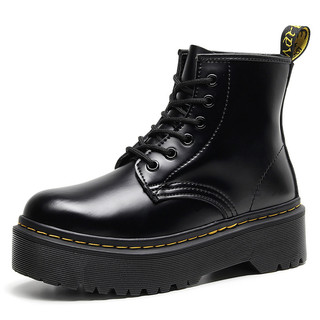 Dr martens giày bốt da đế xuồng 6 lỗ thiết kế cá tính cho nam và nữ
