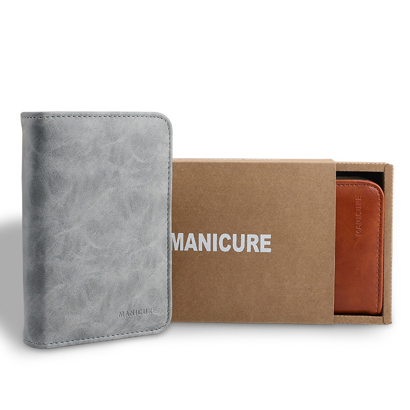 Bộ Dụng Cụ Chăm Sóc Móng Tay 12 Trong 1 Bằng Thép Không Gỉ Kèm Hộp Đựng Tiện Dụng Ốp