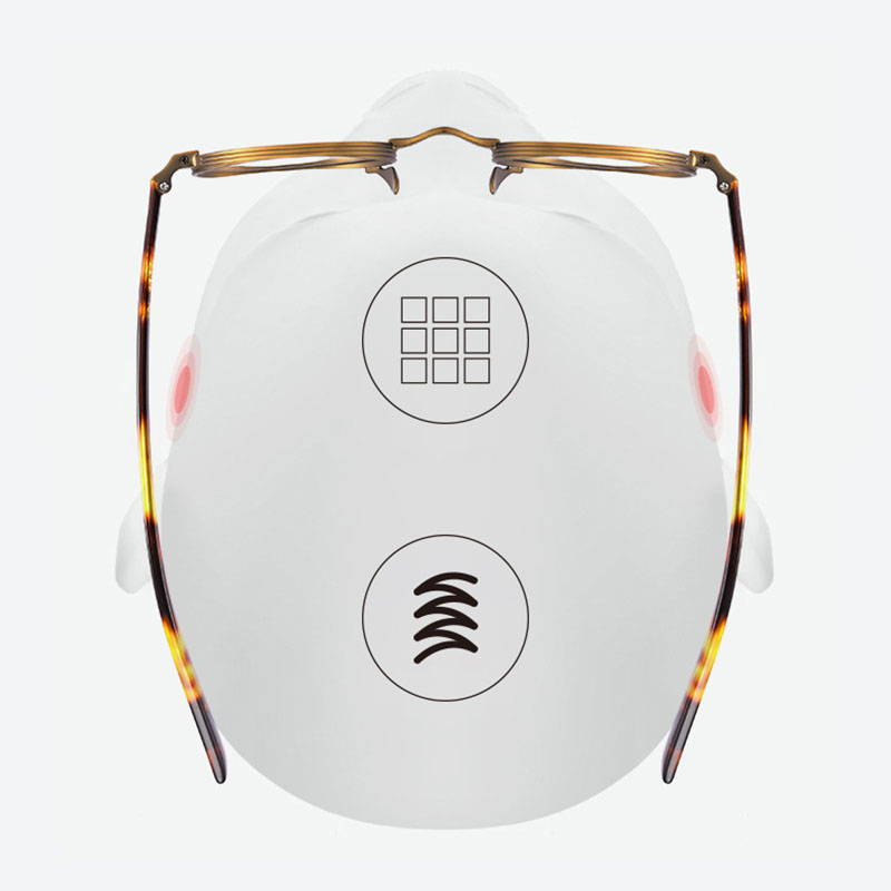 Kính Mắt Gọng Tròn Bằng Hợp Kim Titan Siêu Nhẹ Chống Ánh Sáng Xanh Thời Trang Cho Nam Và Nữ 10881