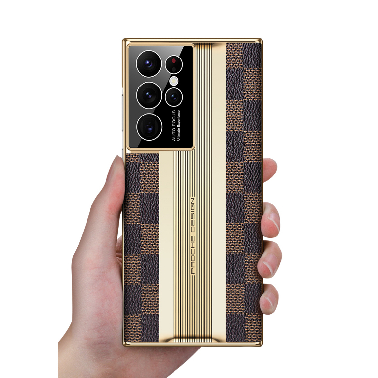 Ốp Lưng Da Siêu MỏNg Cho Samsung S22 Ultra S23Ultra