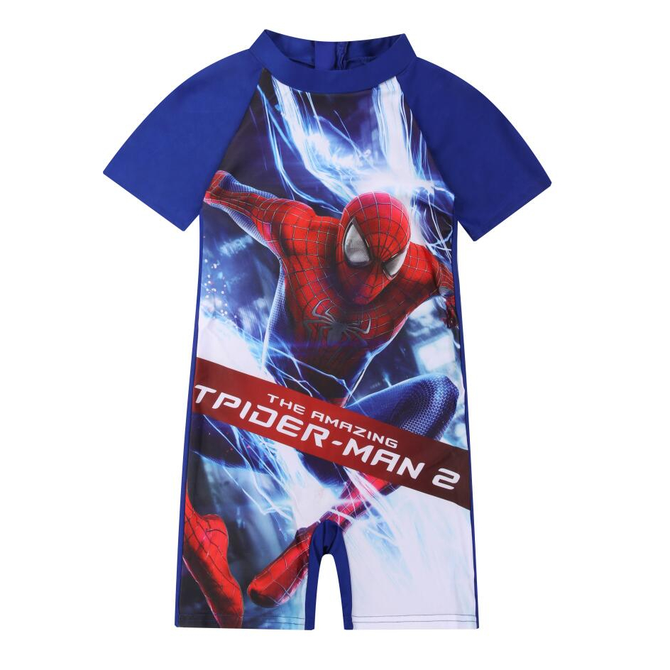 Mới Bộ Đồ Bơi In Hình Siêu Anh Hùng / Người Nhện / Captain America Avengers Thời Trang Cho Bé Trai