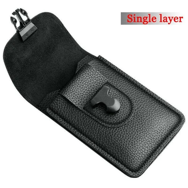 Túi Da Đeo Hông Đựng Điện Thoại / Tiền Xu Phong Cách Vintage Cho Nam