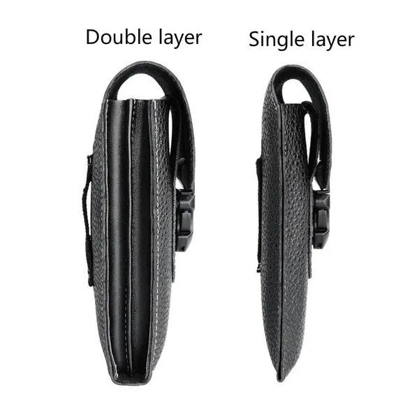 Túi Da Đeo Hông Đựng Điện Thoại / Tiền Xu Phong Cách Vintage Cho Nam