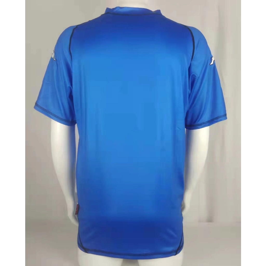 Áo Thun Bóng Đá Brescia 03 / 04  Màu Trắng / Xanh Dương S ~ XXL * Chất Lượng Cao *