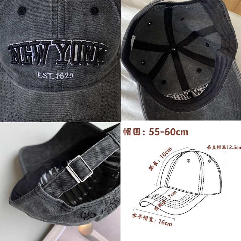 Mũ Lưỡi Trai denim Đa Năng Phong Cách Hàn Quốc