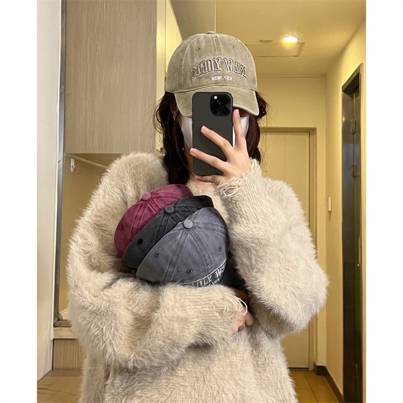 Mũ Lưỡi Trai denim Đa Năng Phong Cách Hàn Quốc