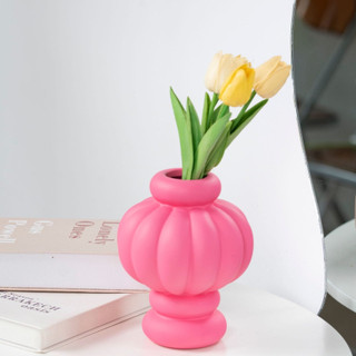 ❤lọ hoa bằng gốm sứ cao cấp hình lồng đèn xinh xắn