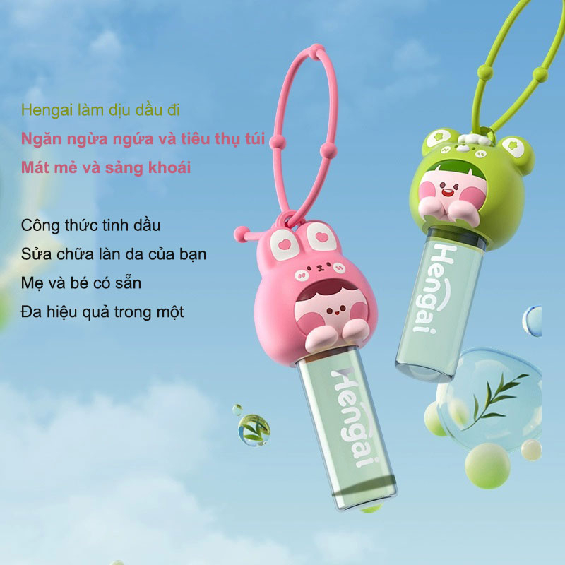 Hengai Quả Bóng Tinh Dầu Chống Muỗi Dịu Nhẹ Ngăn Muỗi Treo Trang Trí Ngoài Trời Cho Trẻ Sơ Sinh