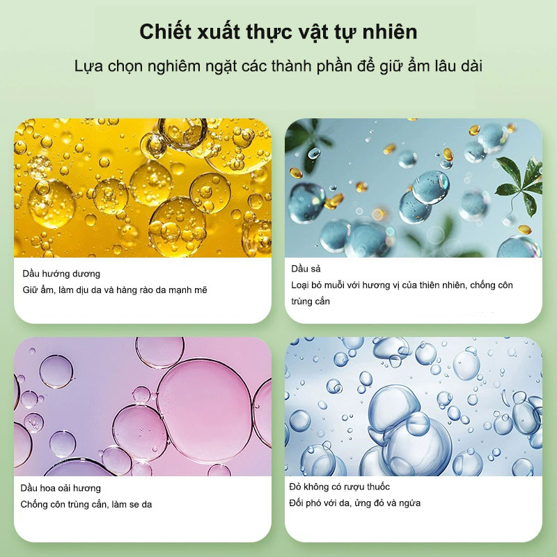 Hengai Quả Bóng Tinh Dầu Chống Muỗi Dịu Nhẹ Ngăn Muỗi Treo Trang Trí Ngoài Trời Cho Trẻ Sơ Sinh