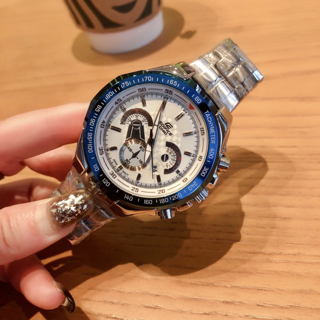 Đồng Hồ Thể Thao Casio EF Series Bằng Thép Không Gỉ Đa Năng Phong Cách Nhật Bản Cho Nam