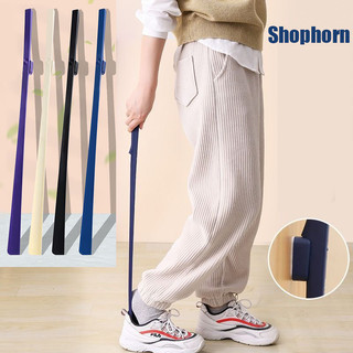 Dụng cụ hỗ trợ mang giày chống trượt tay cầm dài 63cm bằng nhựa