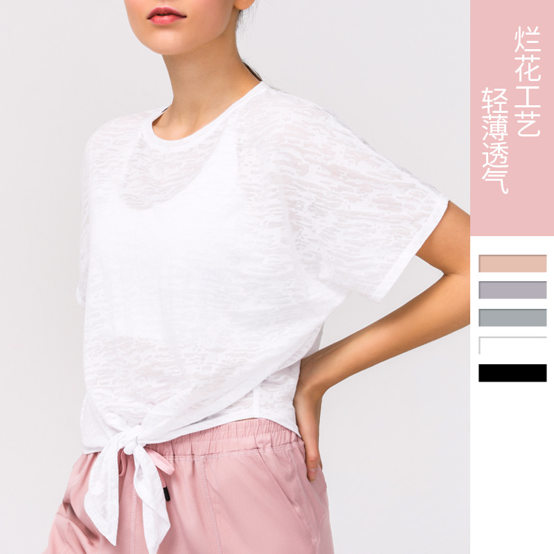 Áo Thun Thể Thao Tay Ngắn Thiết Kế Mới Chất Liệu Thấm Hút Khô Thoáng Nhanh Chóng