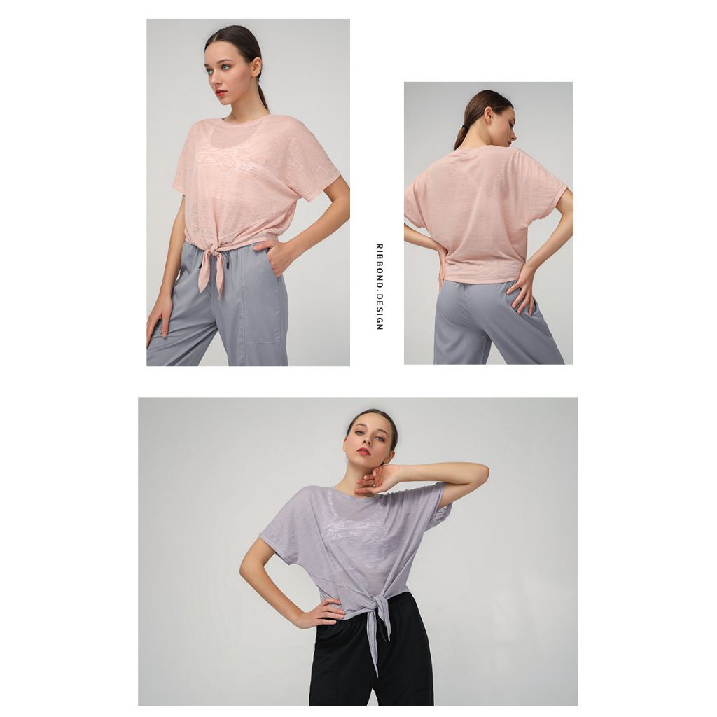 Áo Thun Thể Thao Tay Ngắn Thiết Kế Mới Chất Liệu Thấm Hút Khô Thoáng Nhanh Chóng