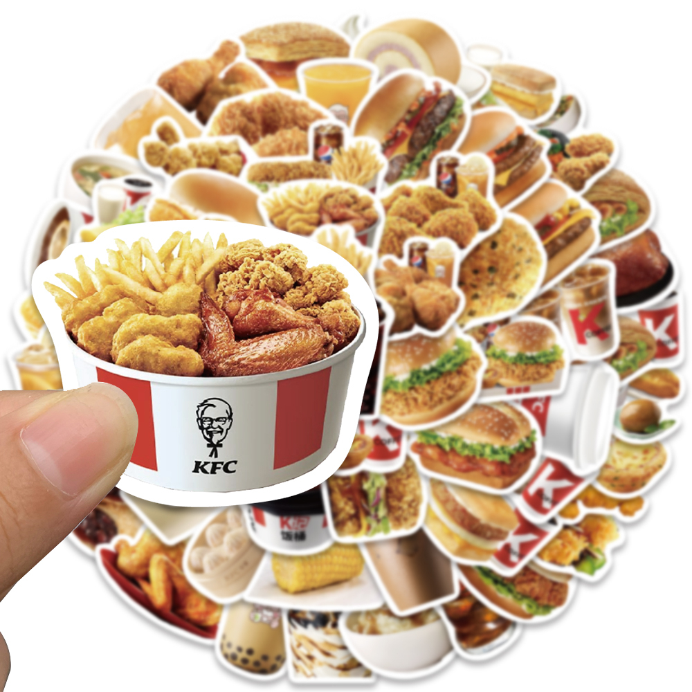 Set 64 Sticker Hoạt Hình Đáng Yêu Chống Thấm Nước Trang Trí Ván Trượt